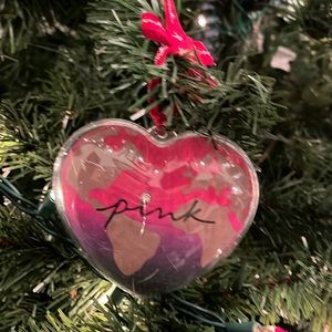 Victorias secret pink ornament